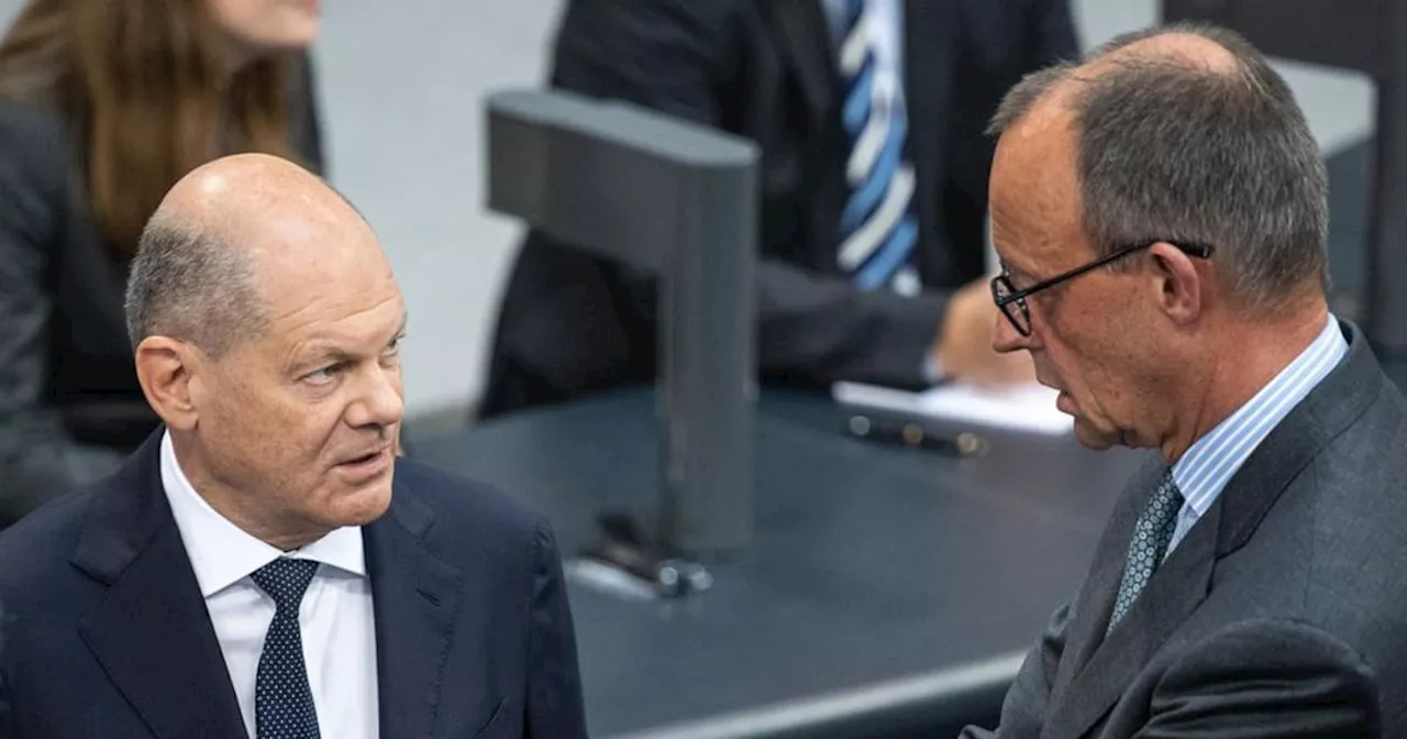 Scholz gegen Merz: Der Wahlkampf wird persönlich - und für Merz zum gefährlichen Balanceakt