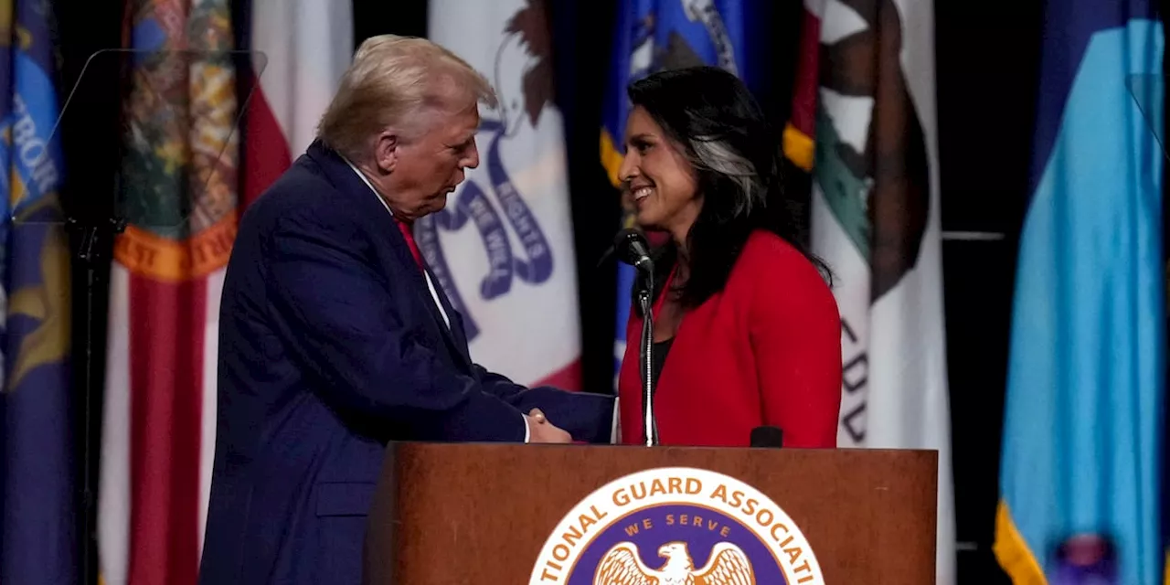 Trump picks ex-Rep. Tulsi Gabbard as director of national intelligence