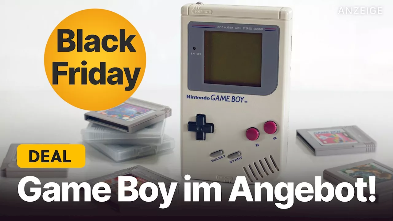 Game Boy im Black-Friday-Angebot: MediaMarkt-Aktion bringt Handheld-Klassiker im Original zurück!