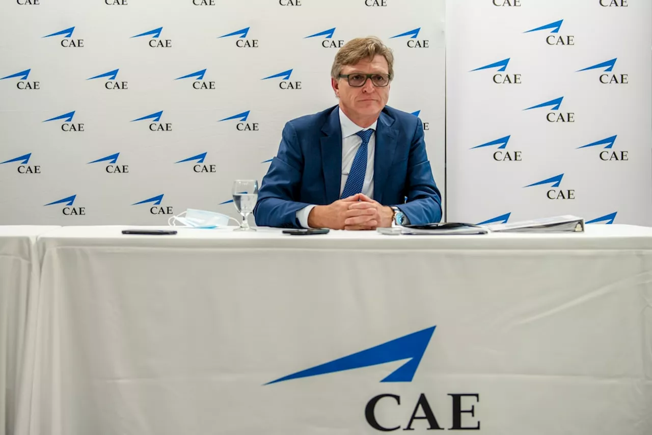 CAE’s chief executive to step down as company looks to get defence business back on track