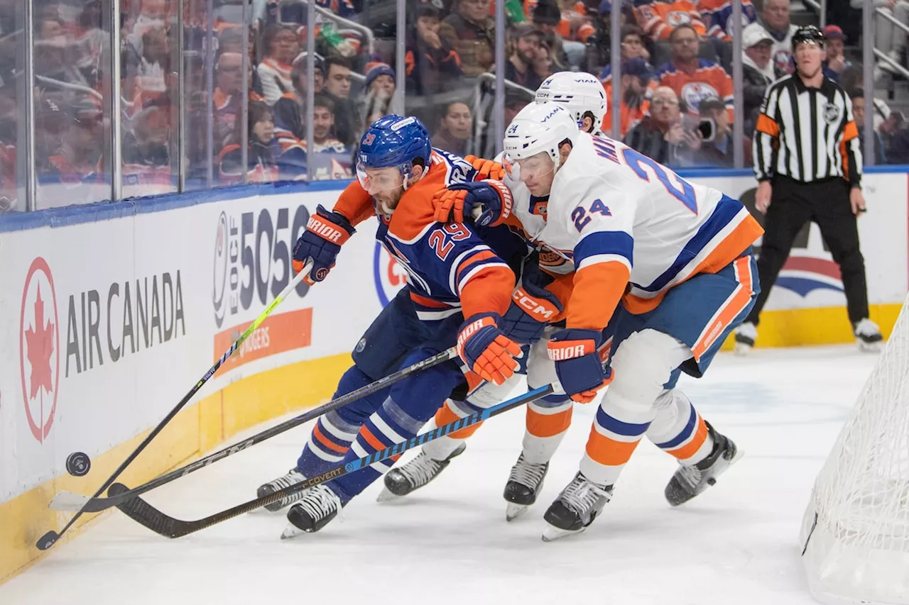 Draisaitl, McDavid fuel Oilers’ 4-3 OT victory over Islanders