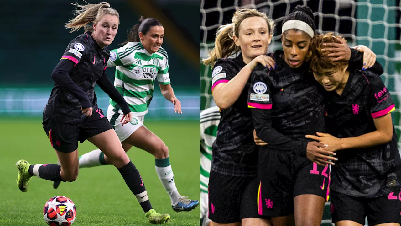 Chelsea women player ratings vs Celtic: Wieke Kaptein & Erin Cuthbert dominate as wasteful Blues survive early scare in unexpectedly narrow Champions League win