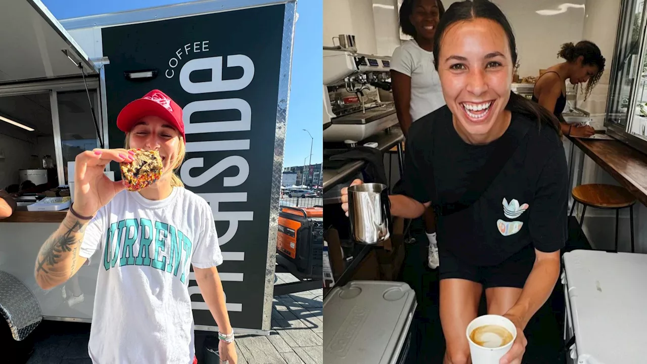 NWSL players find common ground over coffee, the most popular commodity in the league