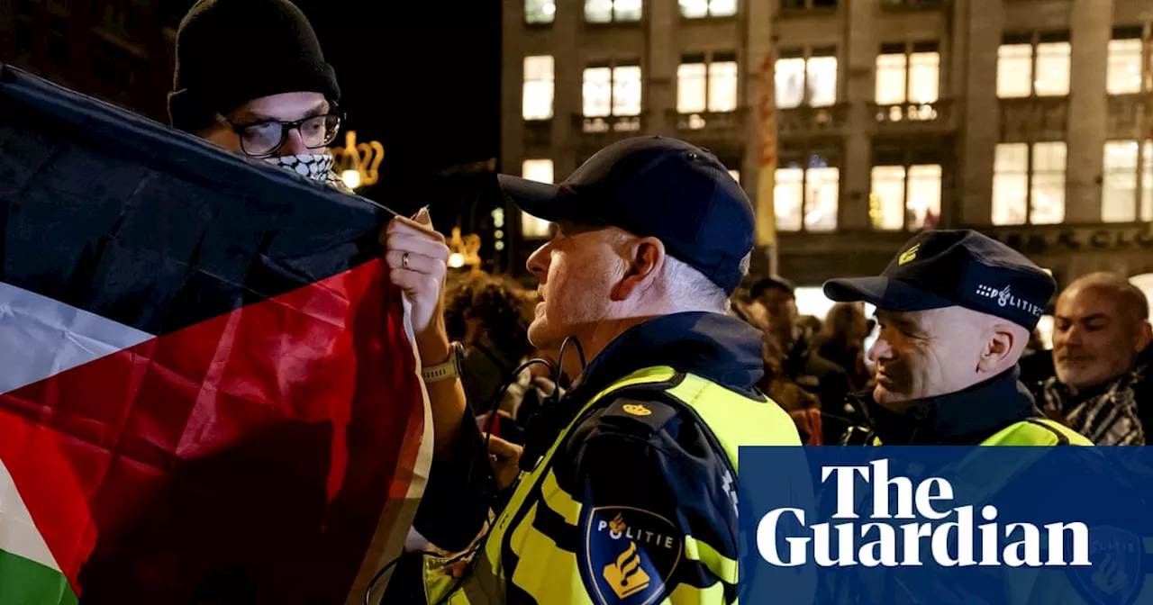 Amsterdam police detain pro-Palestine protesters defying ban