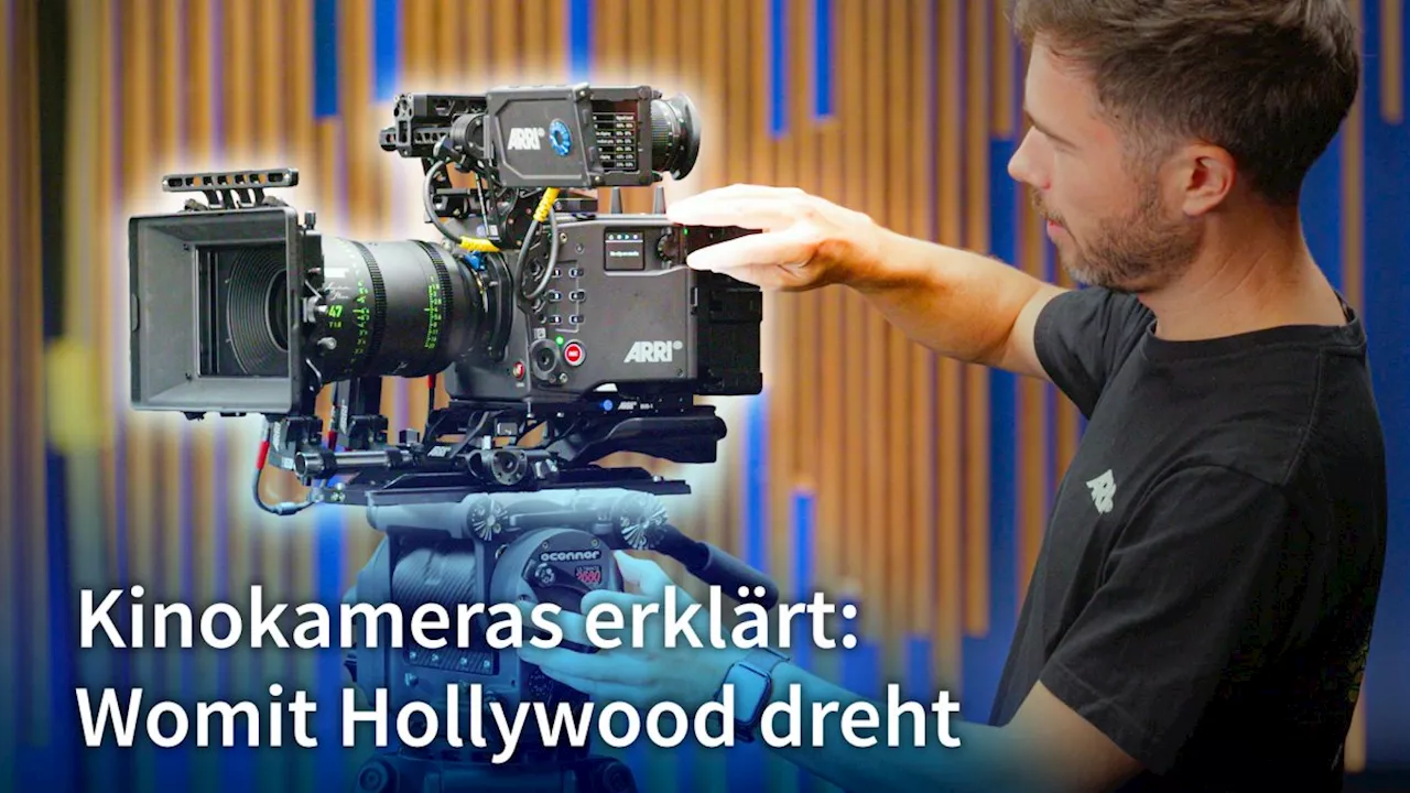 Kinokameras erklärt: Womit Hollywood Filme dreht