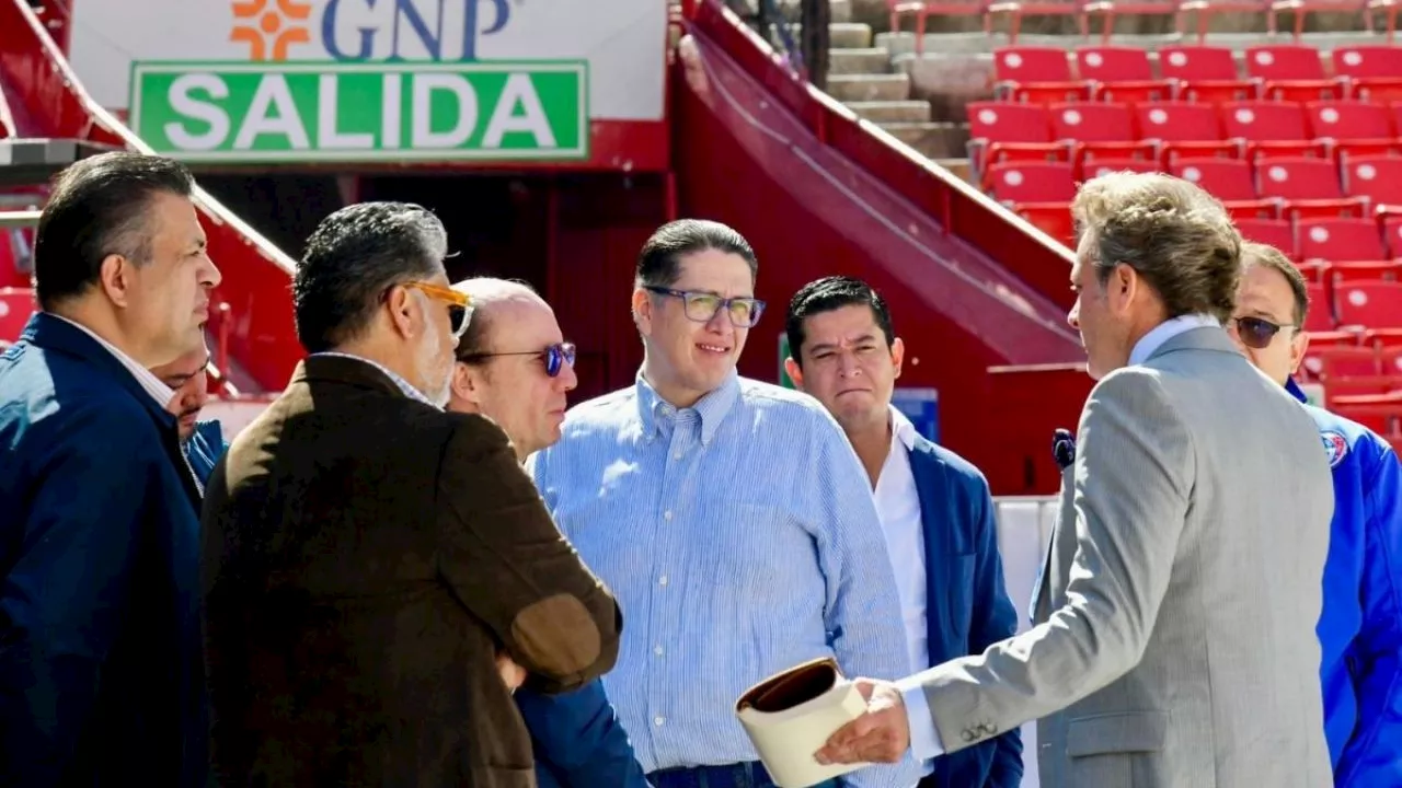 No vamos a soltar los operativos en Plaza de Toros y Estadio Azul, seguimos avanzando con orden y seguridad: Luis Mendoza