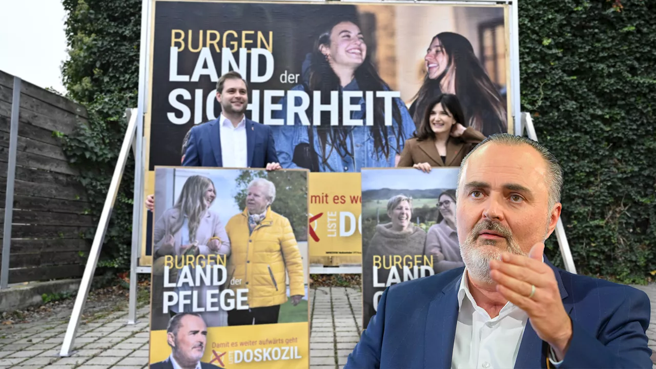 Erste Plakatwelle präsentiert - SPÖ nicht auf Sujets – Doskozil erneut im Spital