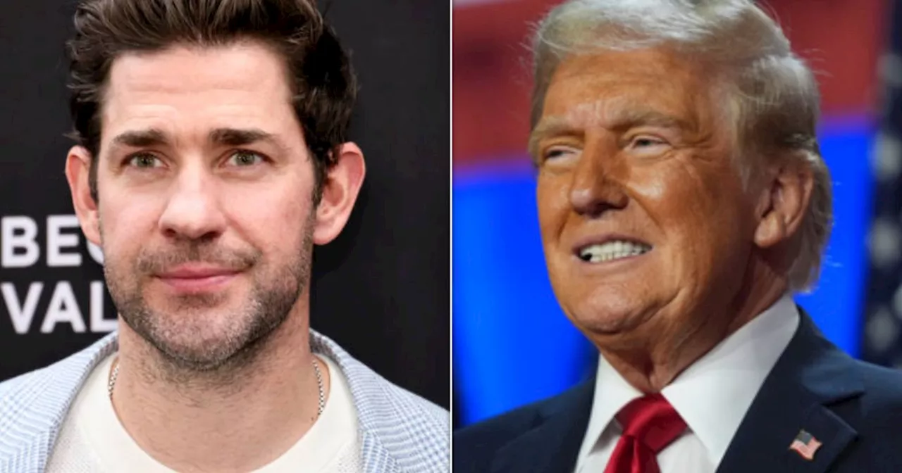 Folks Are Tying Trump To John Krasinski Being Named People's Sexiest Man Alive