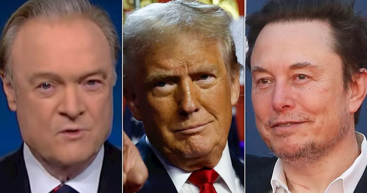 Lawrence O’Donnell Breaks Down How Donald Trump Is ‘Humiliating’ Elon Musk On Multiple Levels