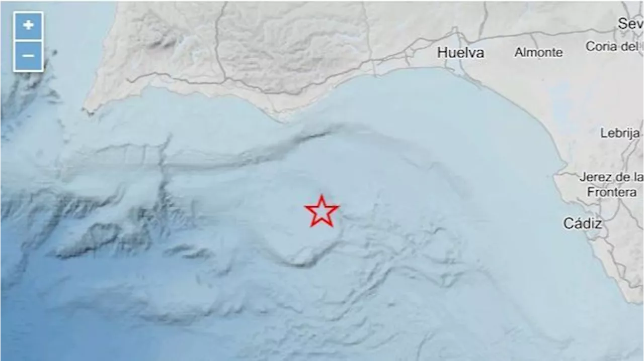 Registrado un terremoto de 3,7 grados en el Golfo de Cádiz