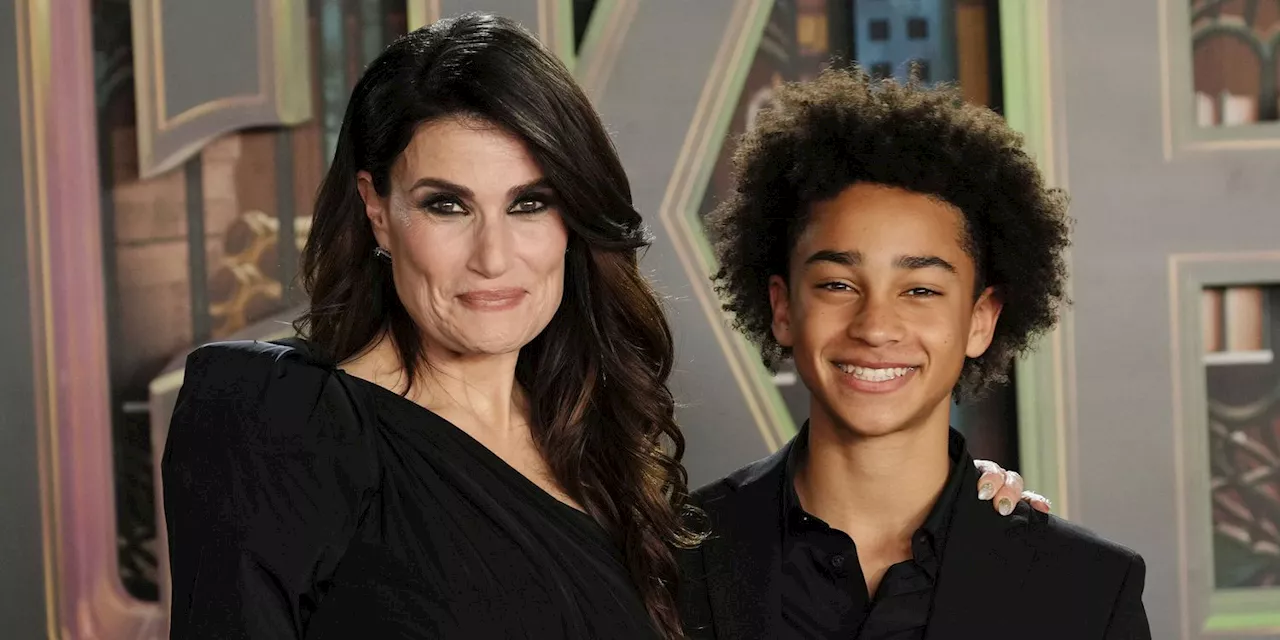 Idina Menzel and Taye Diggs's Son Made a Rare Red Carpet Appearance at 'Wicked' Premiere