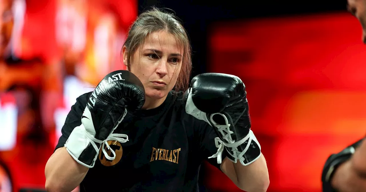 Emotional Katie Taylor sheds tears over question ahead of Amanda Serrano rematch