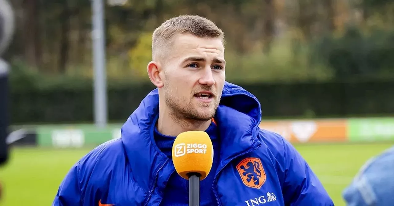 Man Utd's Matthijs de Ligt opens up on private talks with 'unlucky' Erik ten Hag