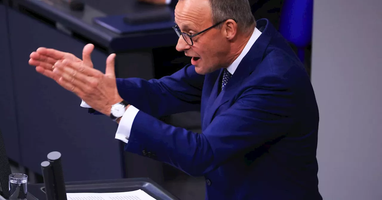 Conservative leader accuses Scholz of sowing division in Germany’s economy