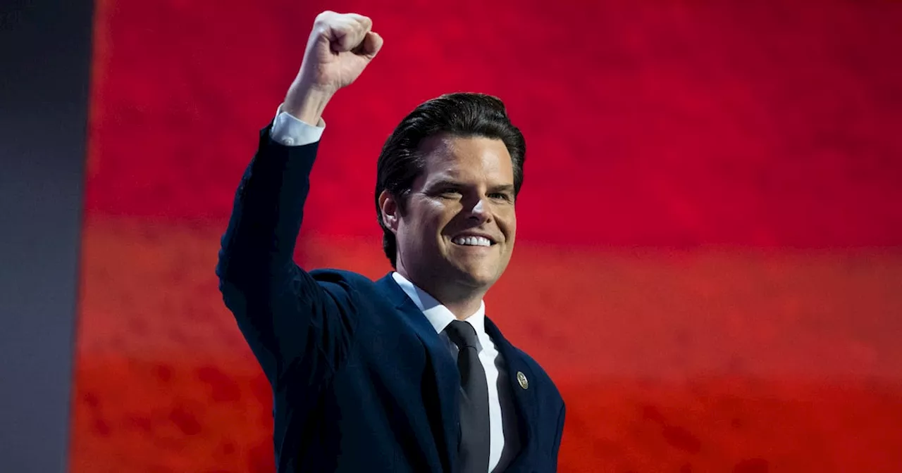 Donald Trump nominates Matt Gaetz as attorney general