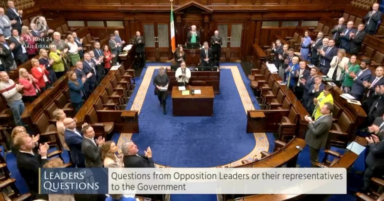 How many landlords and property owners are in the Dáil?