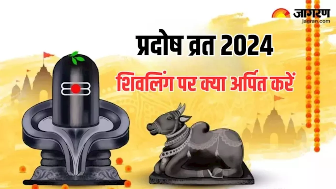 Pradosh Vrat 2024: प्रदोष व्रत के दिन शिवलिंग पर अर्पित करें ये चीजें, सभी कार्यों में मिलेगी सफलता