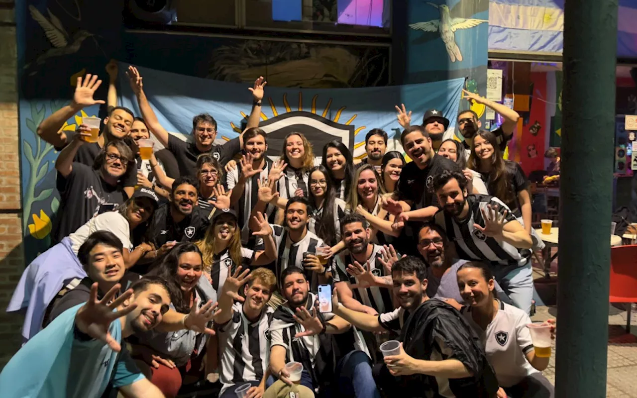 'ArgenFogo' planeja grande festa com torcedores do Botafogo em Buenos Aires