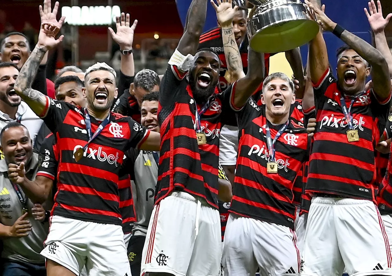 Atitude de Gabigol em título do Flamengo irritou Gerson, Arrascaeta e Bruno Henrique