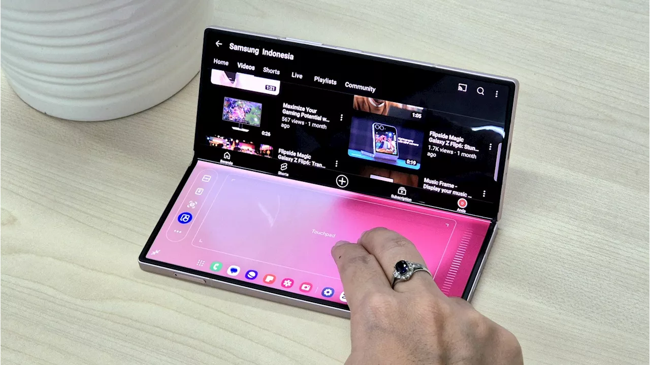 Keunggulan Flex Mode yang Bisa Didapat pada Galaxy Z Fold6