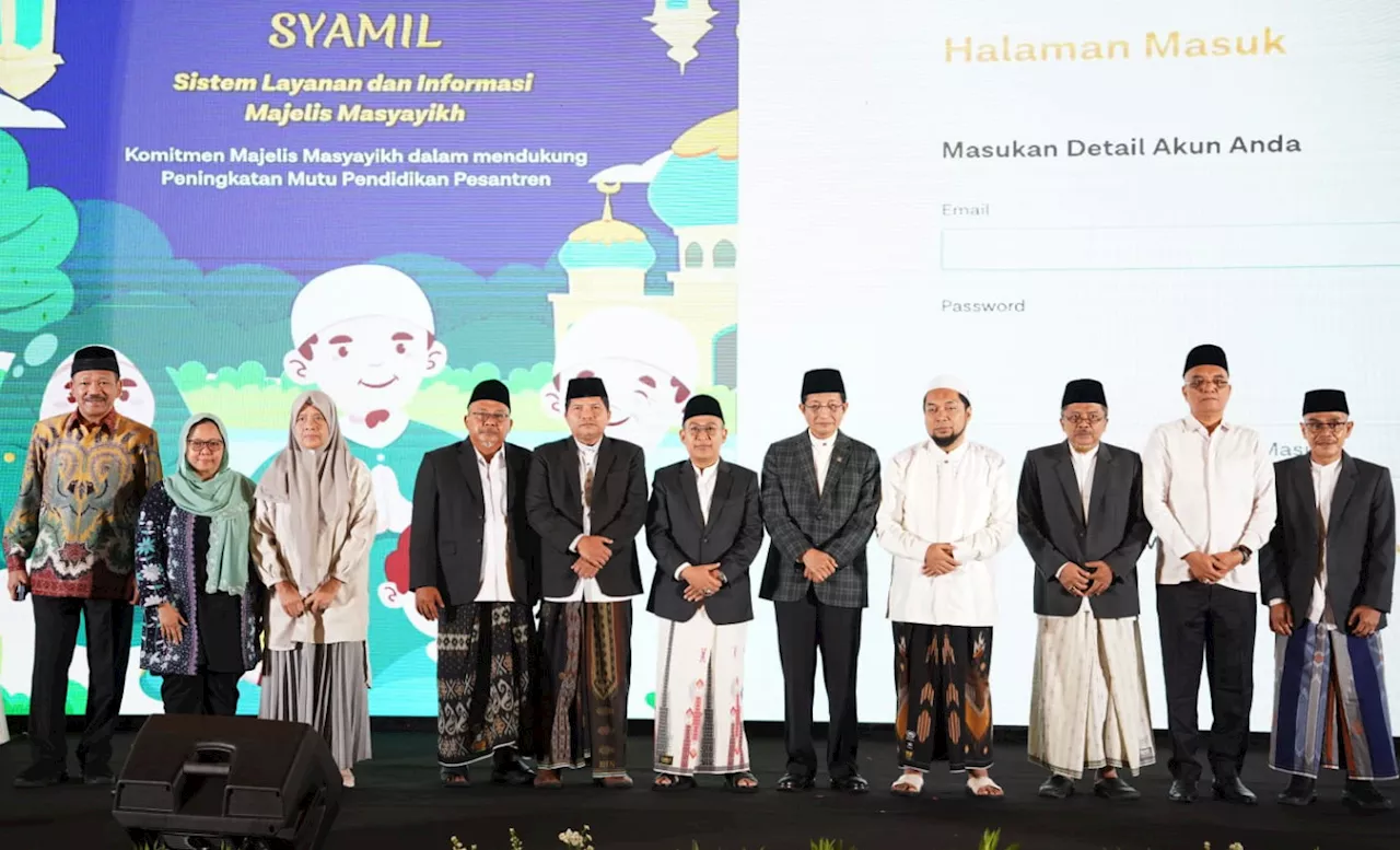 Majelis Masyayikh Meluncurkan Aplikasi Layanan Pendidikan Pesantren SYAMIL