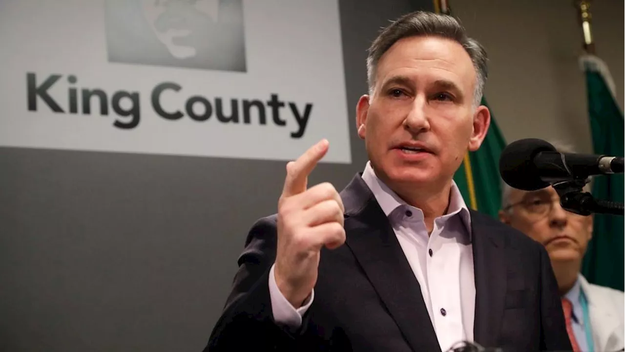 King County Executive Dow Constantine decides not to run for re-election in 2025