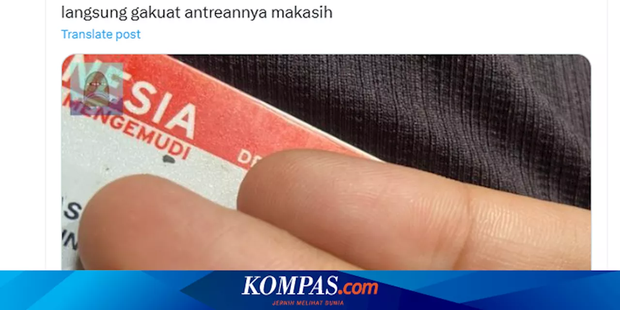 Bisakah Perpanjang SIM 'Online' Mendekati Masa Berlaku Habis? Ini Penjelasan Satlantas