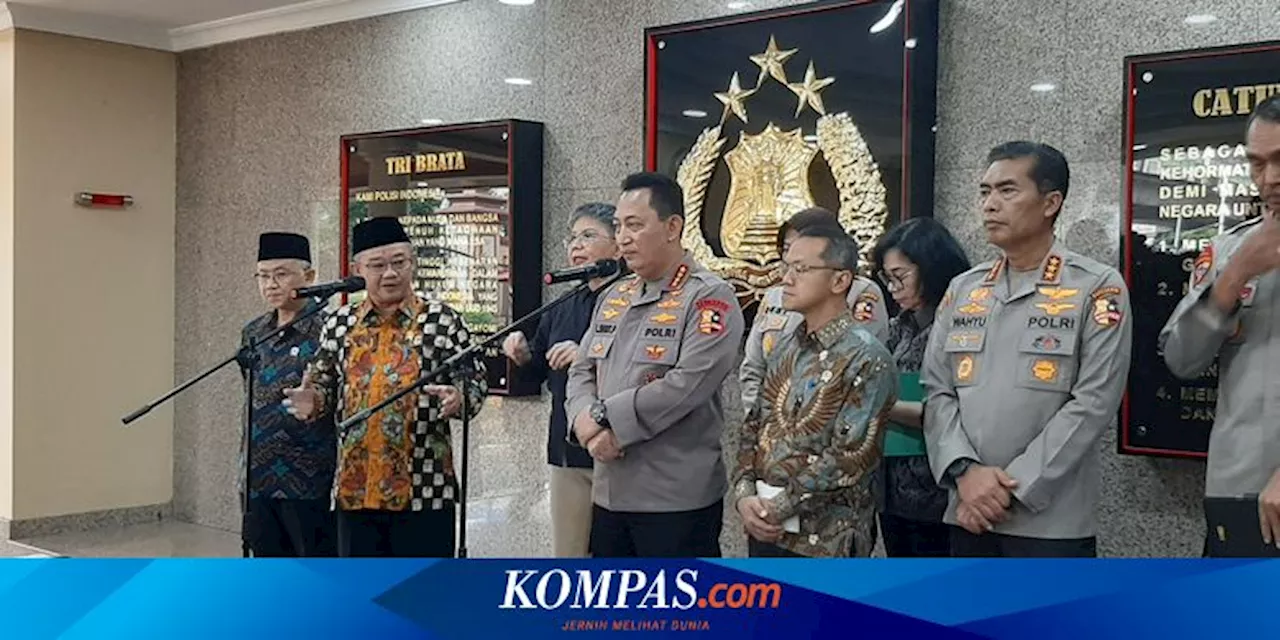 Mendikdasmen Bertemu Kapolri Bahas Kekerasan di Sekolah dan Judol