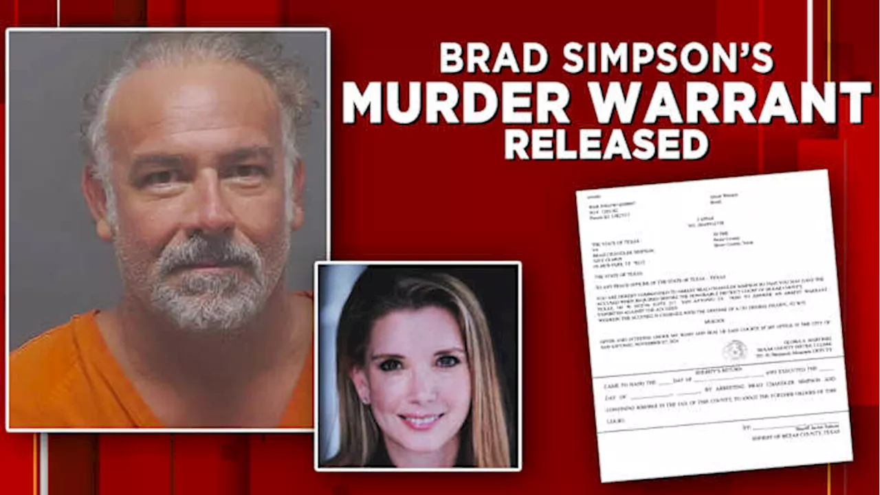 AFFIDAVIT: Brad Simpson had trash bags, bulky item wrapped in tarp after wife Suzanne Simpson’s disappearance