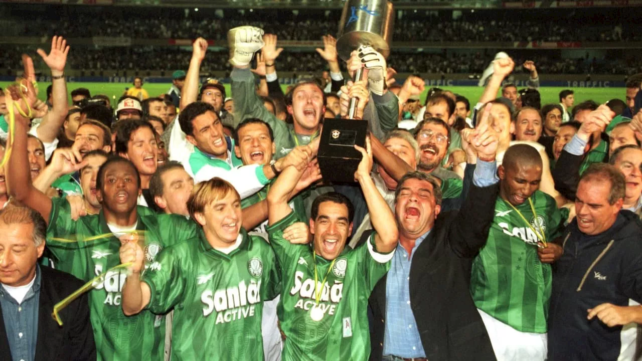 Seu Lance! Qual a história da lendária camisa do Palmeiras de 1998?