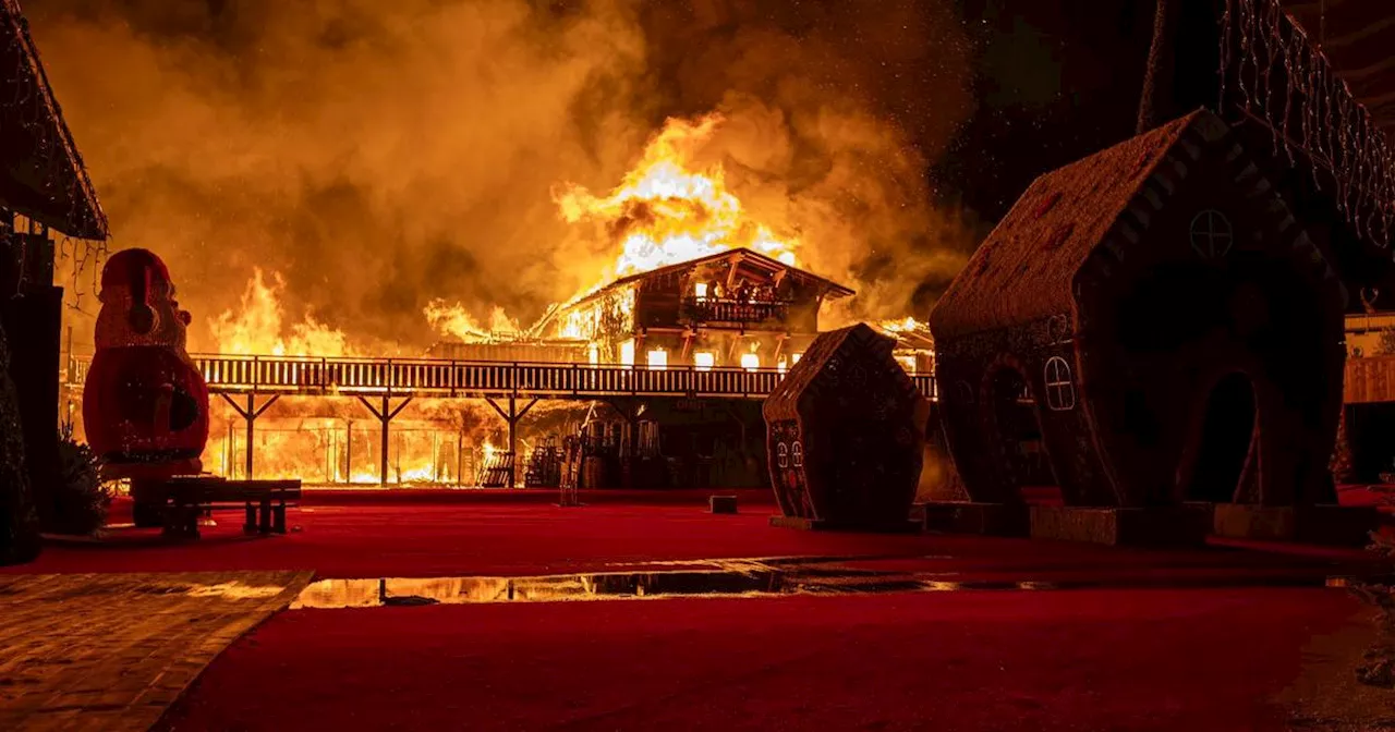 Le célèbre marché de Noël du Barcarès dans les Pyrénées-Orientales ravagé par un incendie