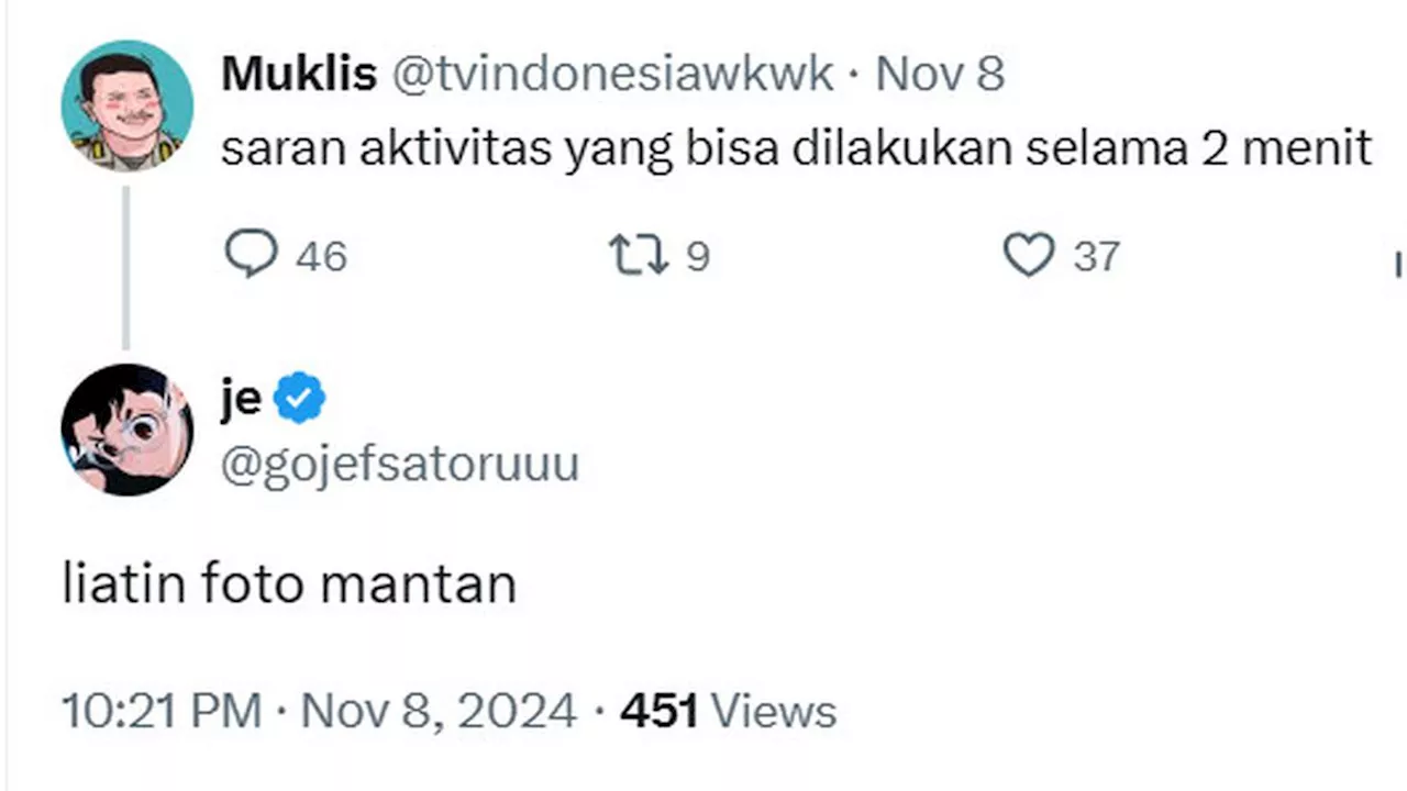 6 Saran Netizen Aktivitas yang Bisa Dilakukan 2 Menit Ini Bikin Tepuk Jidat