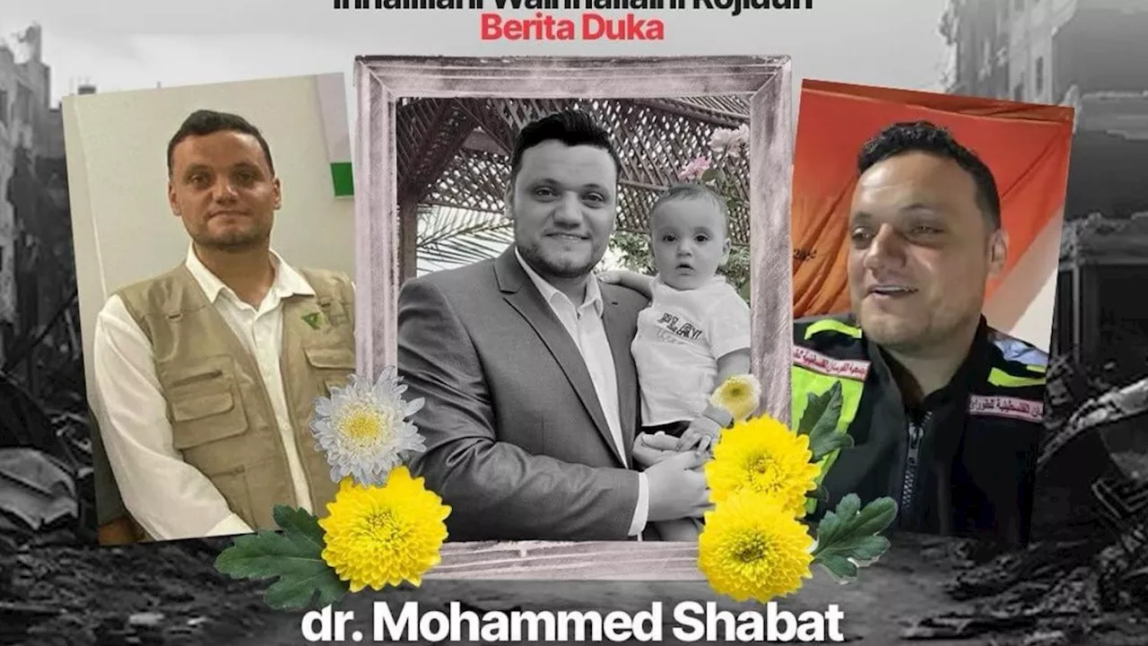 Dokter Mohammed Shabat Relawan Lulusan Kampus Indonesia Gugur di Gaza Bersama Keluarganya