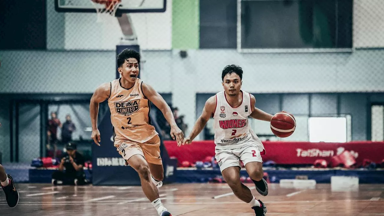 Timnas Basket Putra Indonesia Uji Coba Lawan Malaysia Select Team dan Timnas Singapura