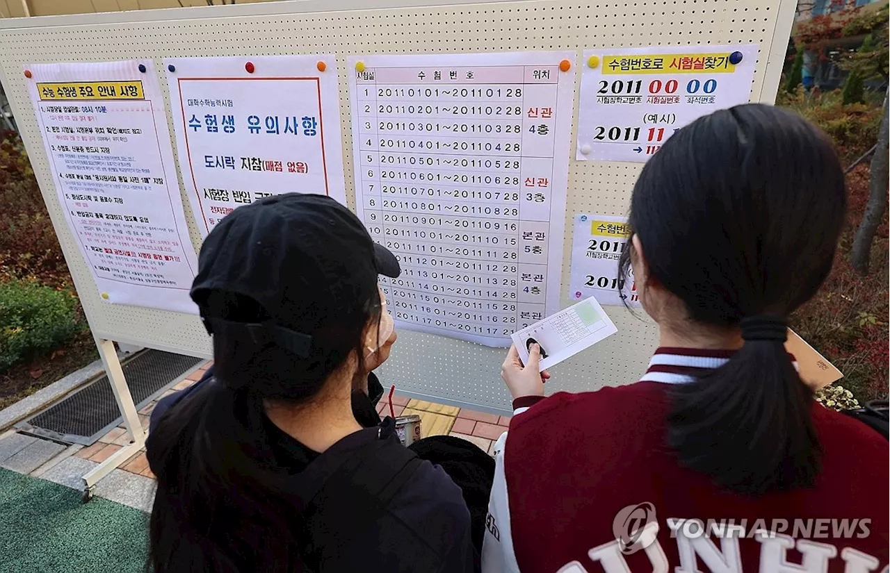 “의대 증원 후 첫 수능 N수생 최대”…낮 최고 21도 ‘수능 한파’ 없다