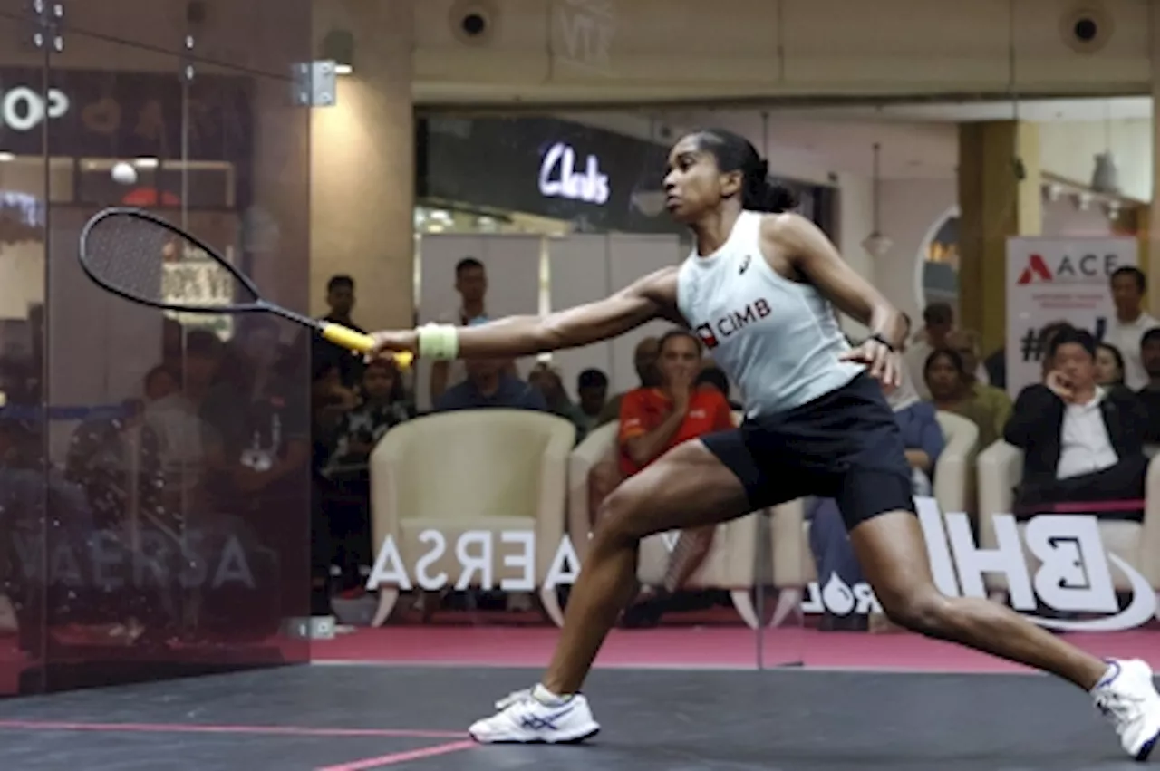 Sivasangari powers into Malaysia Squash Cup 2024 quarter-finals, set for showdown with Aifa Azman