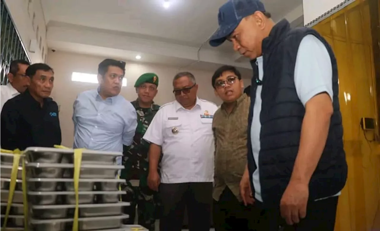 Menteri Koperasi Kunjungi Unit Uji Coba Makan Bergizi Gratis di Sukabumi