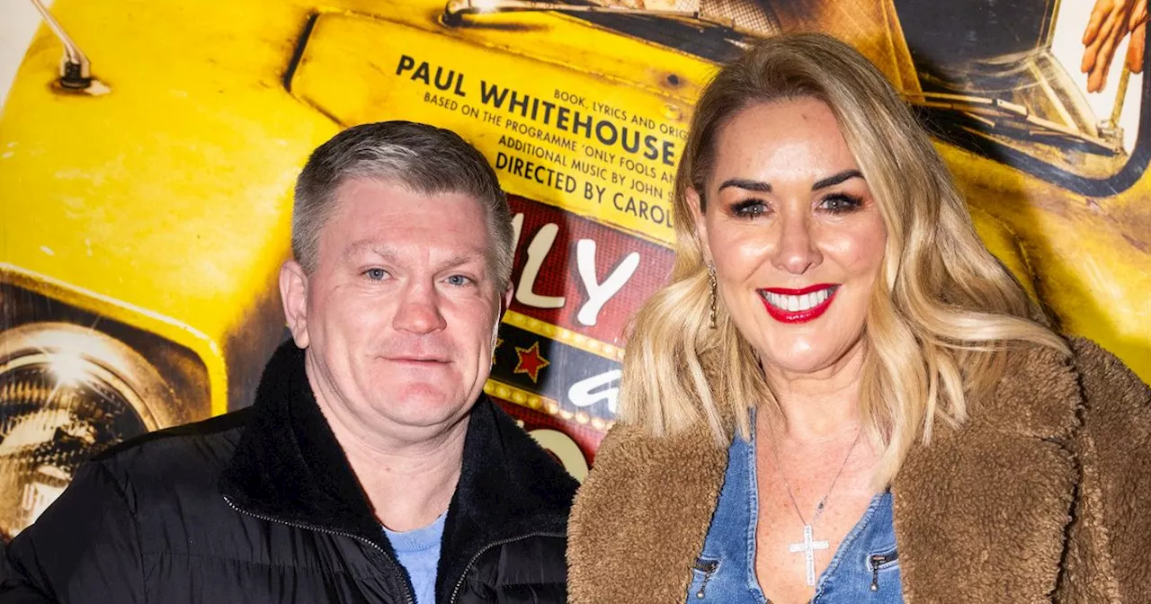 Corrie's Claire Sweeney and Ricky Hatton get backstage treatment on date night