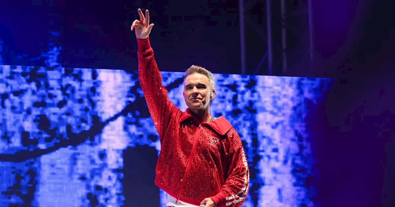 Robbie Williams at Emirates Stadium London seating plan, capacity and map