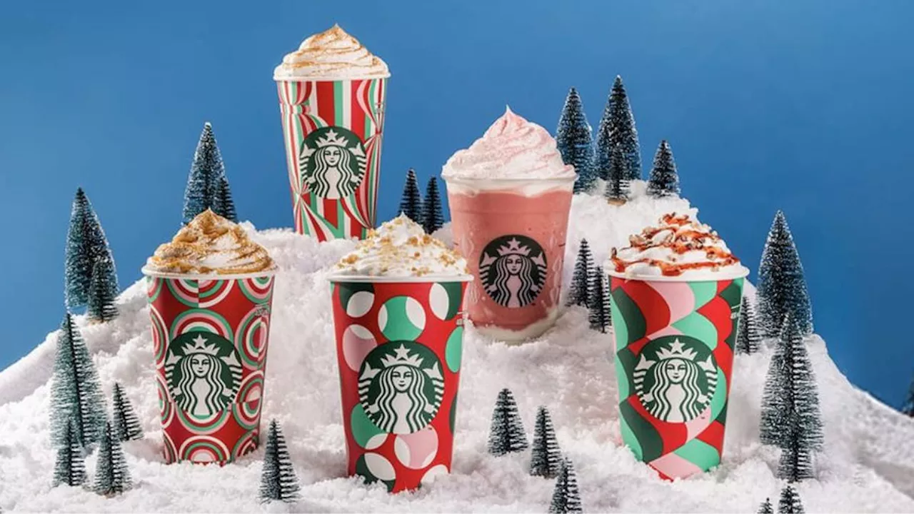 Probó todas las bebidas navideñas de Starbucks, esto gastó