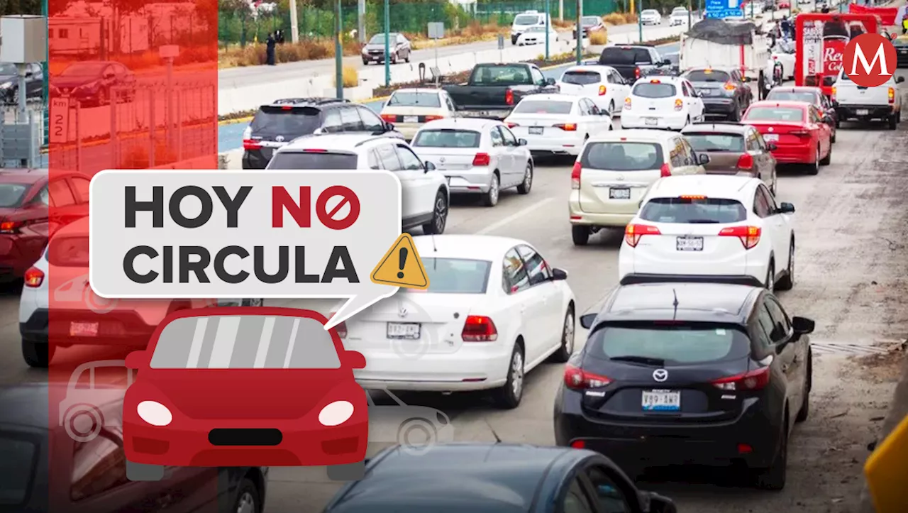 Hoy No Circula en CdMx y Edomex: Qué autos descansan este miércoles 13 de noviembre