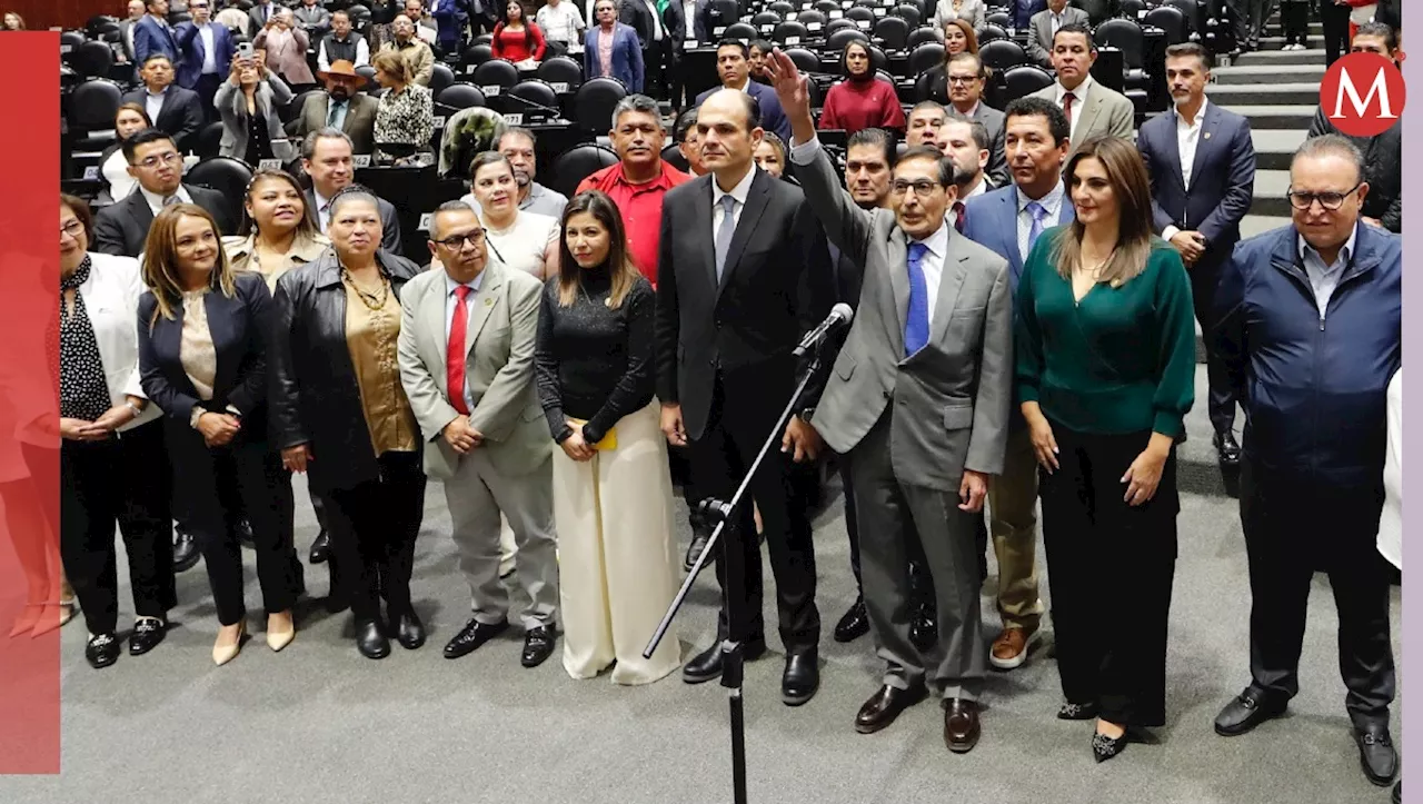 Ramírez de la O rinde protesta como secretario de Hacienda en San Lázaro