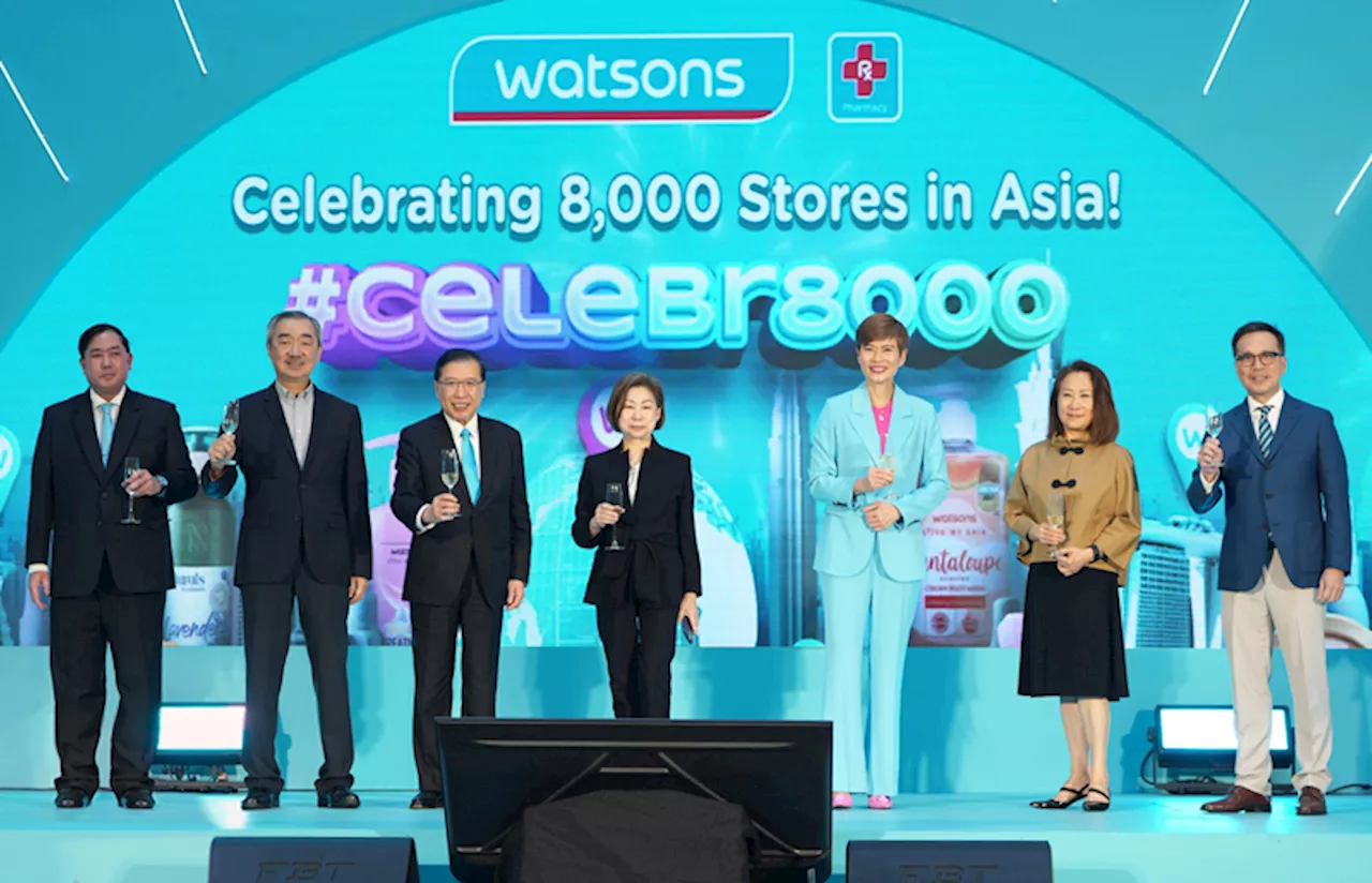 Philippines plays host to Watsons’ retail milestone