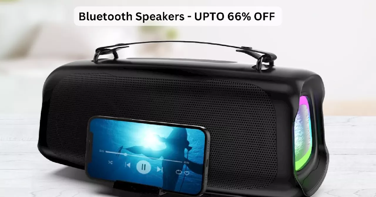 ऑन होते ही धमाल मचाएंगे Wireless Bluetooth Speakers, कीमत हो गई इतनी कम कि आउट ऑफ स्टॉक होने की आ गई नौबत