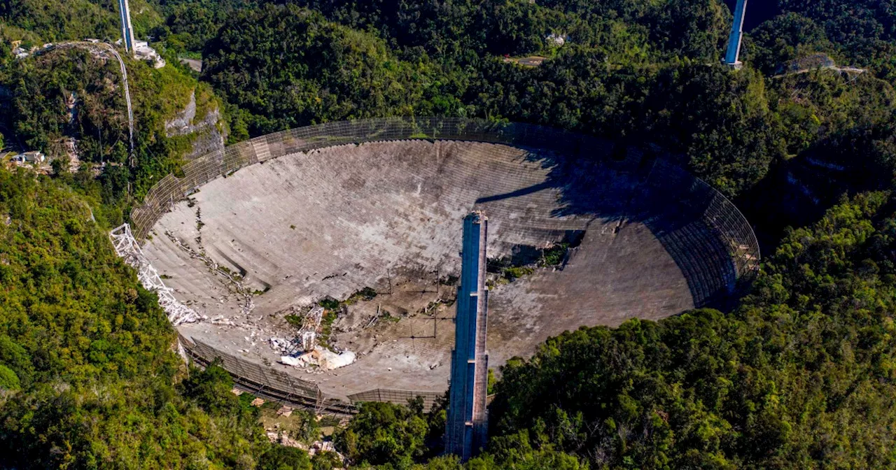 Unprecedented failure led to the collapse of the world-renowned radio telescope in Puerto Rico, report shows