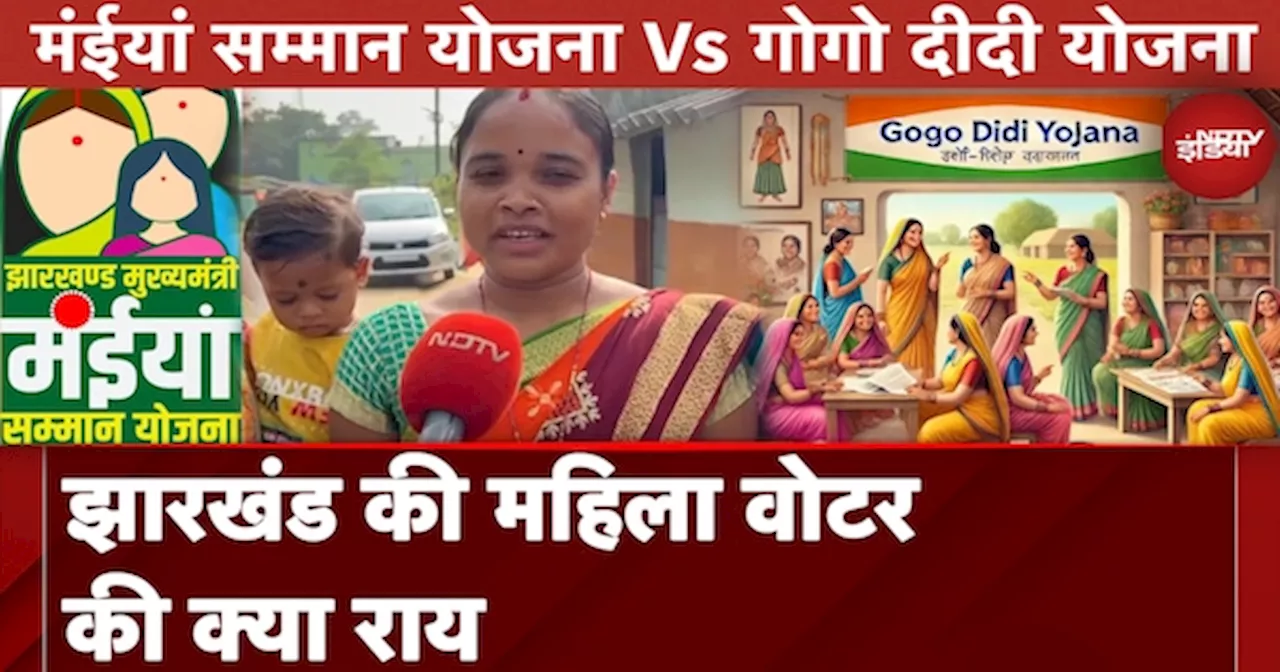 Jharkhand Elections: Maiyan Samman Yojana Vs Gogo Didi Yojana, झारखंड की महिला वोटर की क्या राय?