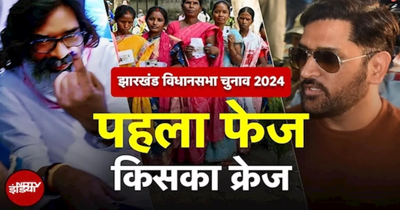 Jharkhand में पहले चरण में 43 सीटों पर बंपर Voting, क्या BJP के लिए आ रही है गुड न्यूज?