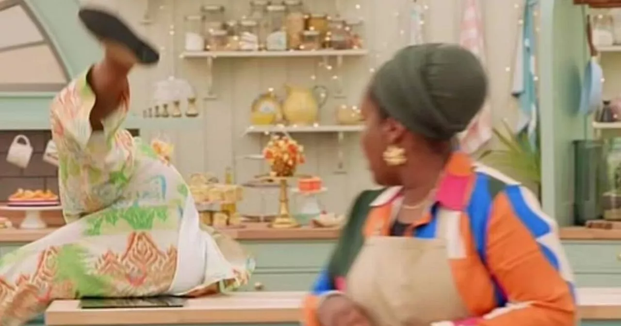 Bake Off chaos as Alison Hammond suffers nasty fall that leaves fans horrified