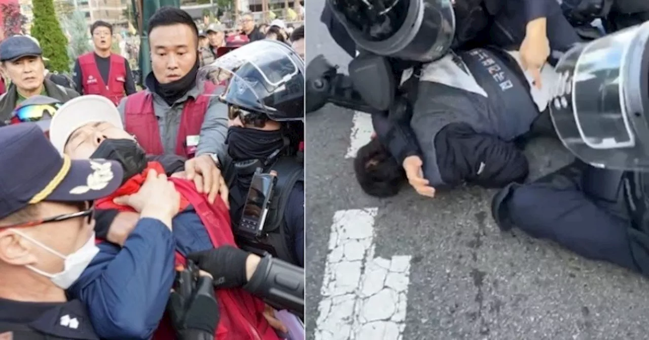 진보당, ‘경찰 폭력 국회의원 감시단’ 제안 “광장에 나온 국민 보호해야”