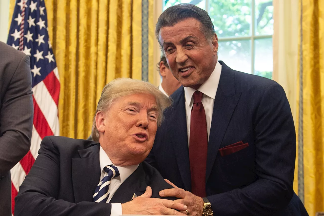 Sylvester Stallone at Mar-a-Lago After Trump's Win, Photo Appears to Show